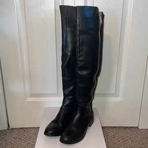 Used Aldo Chelania Knee-High Boots SZ 6.5 Black